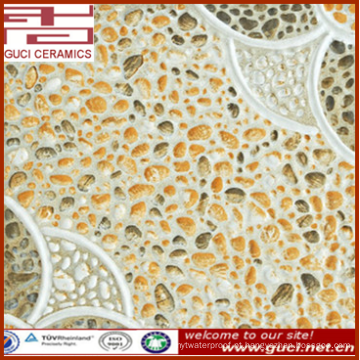 Telhas de assoalho 30x30 antiderrapantes e 300x300 telhas cerâmicas indianas resistentes a ácidos para a telha de pedra natural